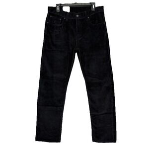 Women's Curduroy Levi's Pants Jeans 31 X‎ 30 Black NWT